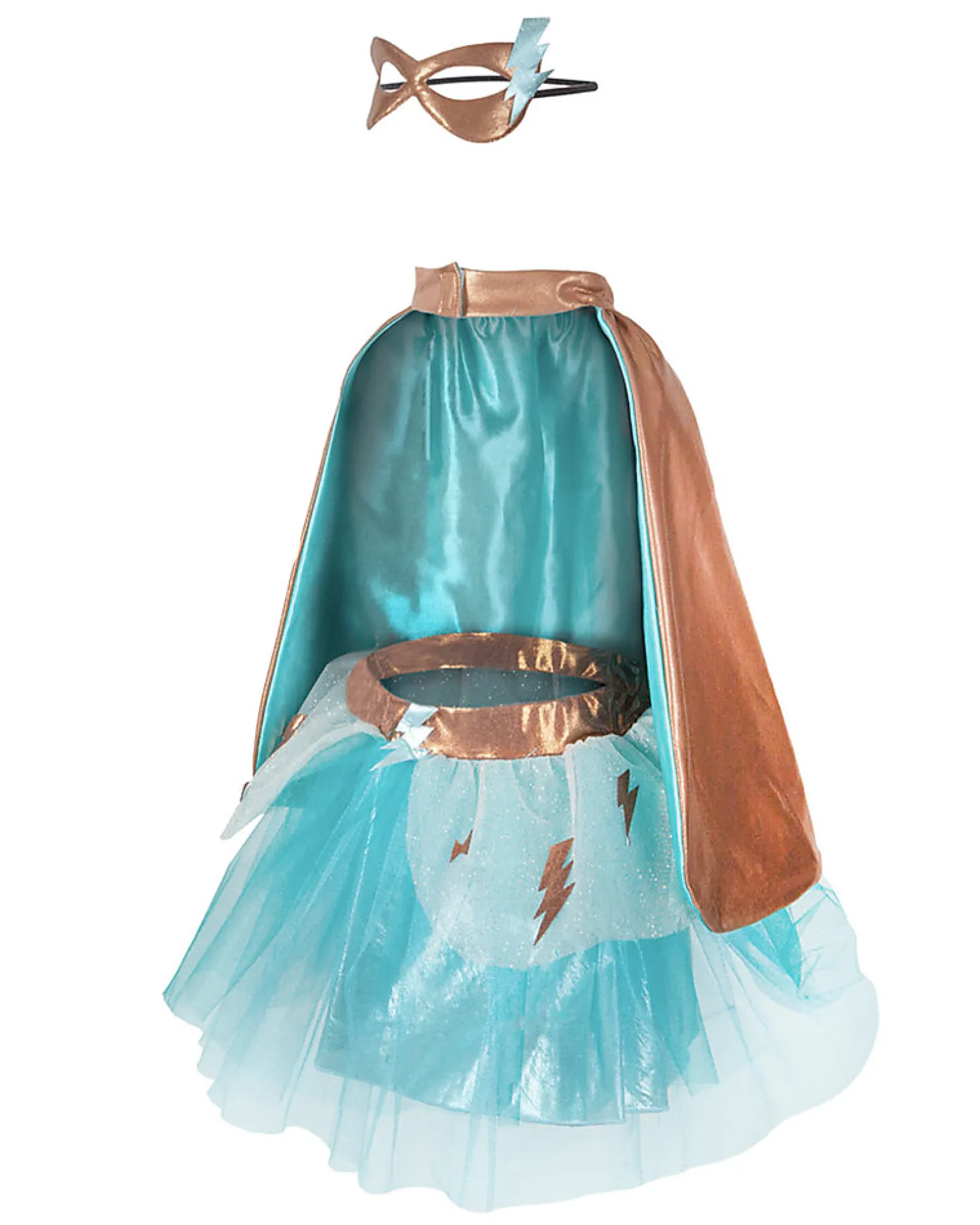 Costume da Supereroina - Comprende Tutu + Mantello + Maschera!