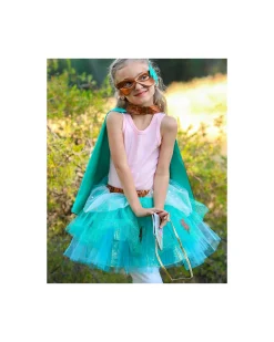 Costume da Supereroina - Comprende Tutu + Mantello + Maschera!