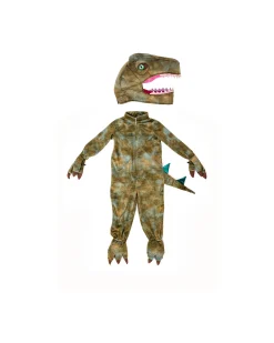 Costume Raptor Deluxe per Bambini - A Land Before Mine - 2-3 anni