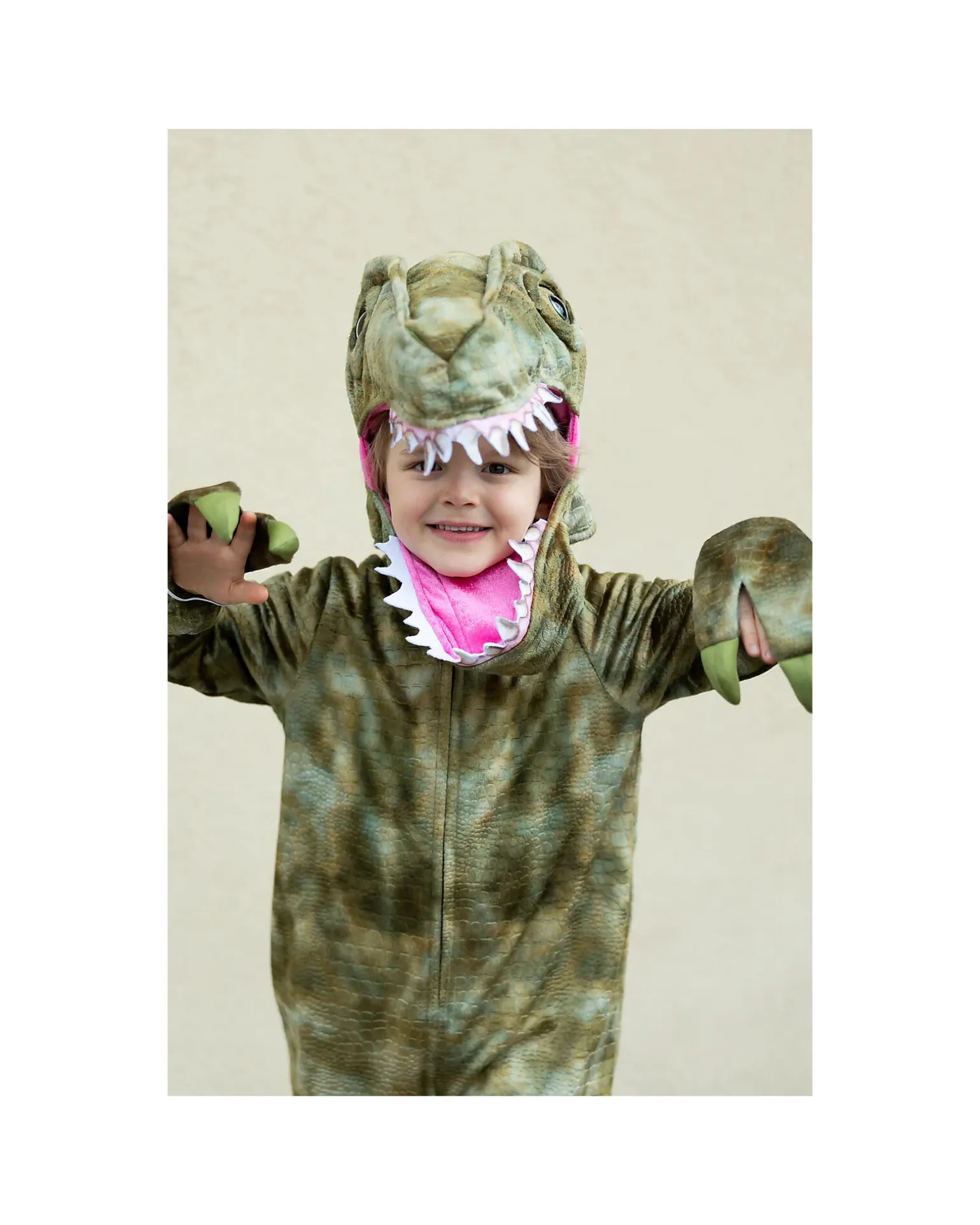 Costume Raptor Deluxe per Bambini - A Land Before Mine - 2-3 anni