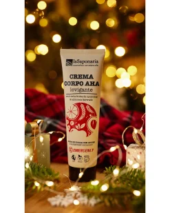 Crema Corpo AHA Levigante - Ricino e Noccioli di Albicocca - 150 ml - La Saponaria per Emergency