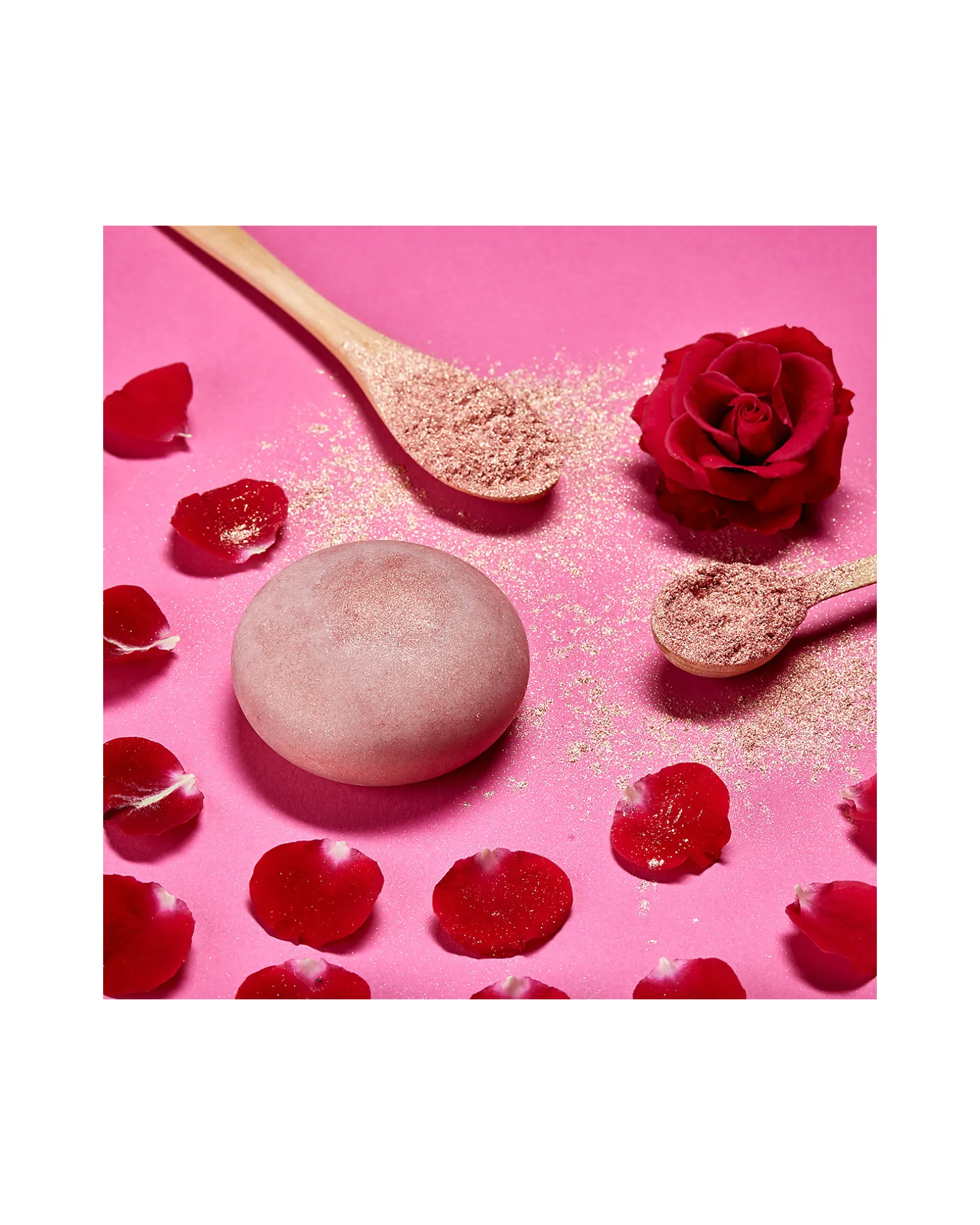 Crema Corpo Solida Pink Moon - Murumuru e Rosa - 80 ml - Illuminante