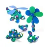 Crew Pack - 30 Pezzi - Blu Verde - Gioco Magnetico STEAM - 4+ Anni