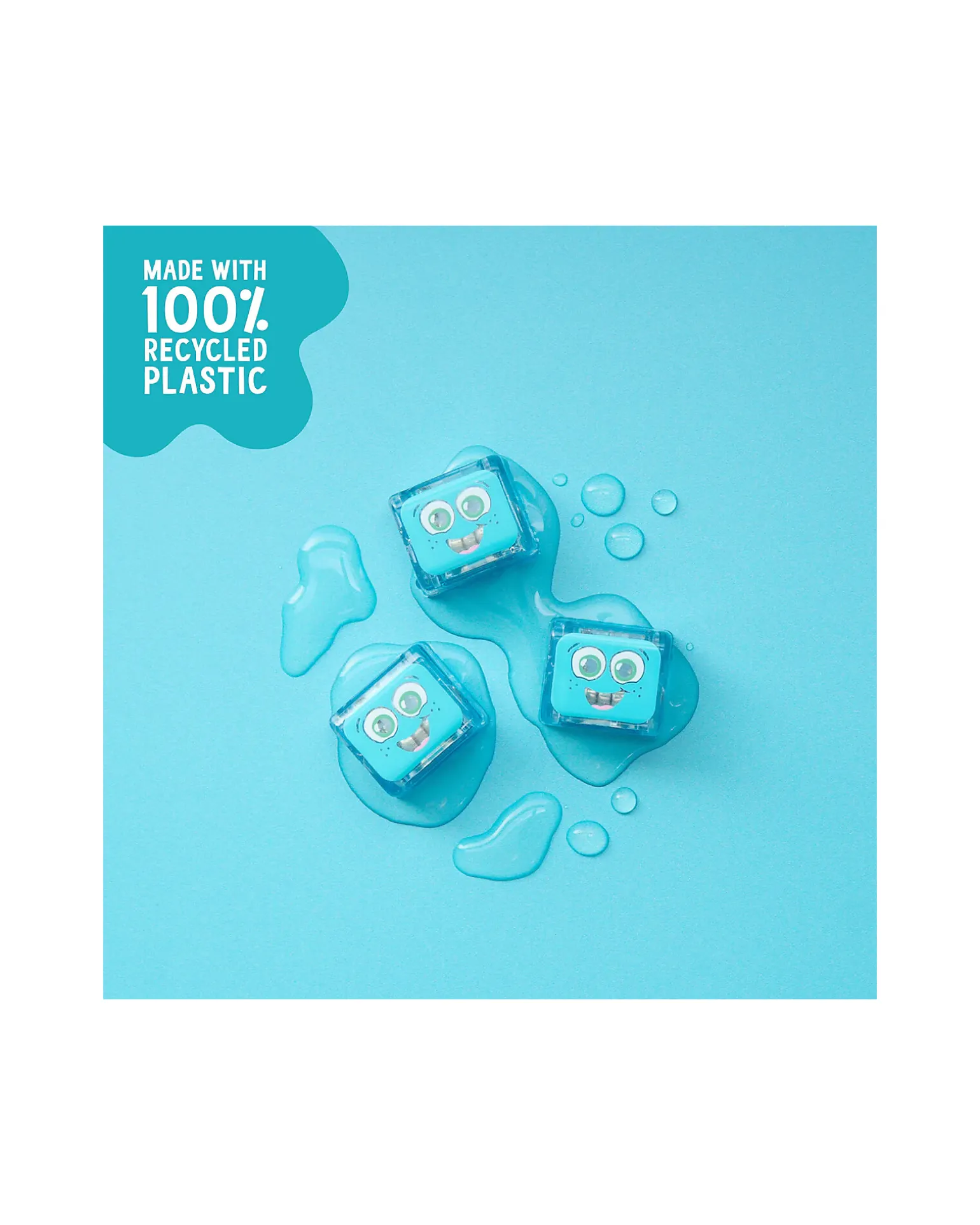 Cubi Luminosi Blair - Blu - Set da 4 - Adatto da 3 Anni
