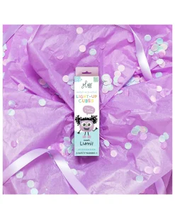 Cubi Luminosi Lumi - Viola - Set da 4 - Adatto da 3 Anni