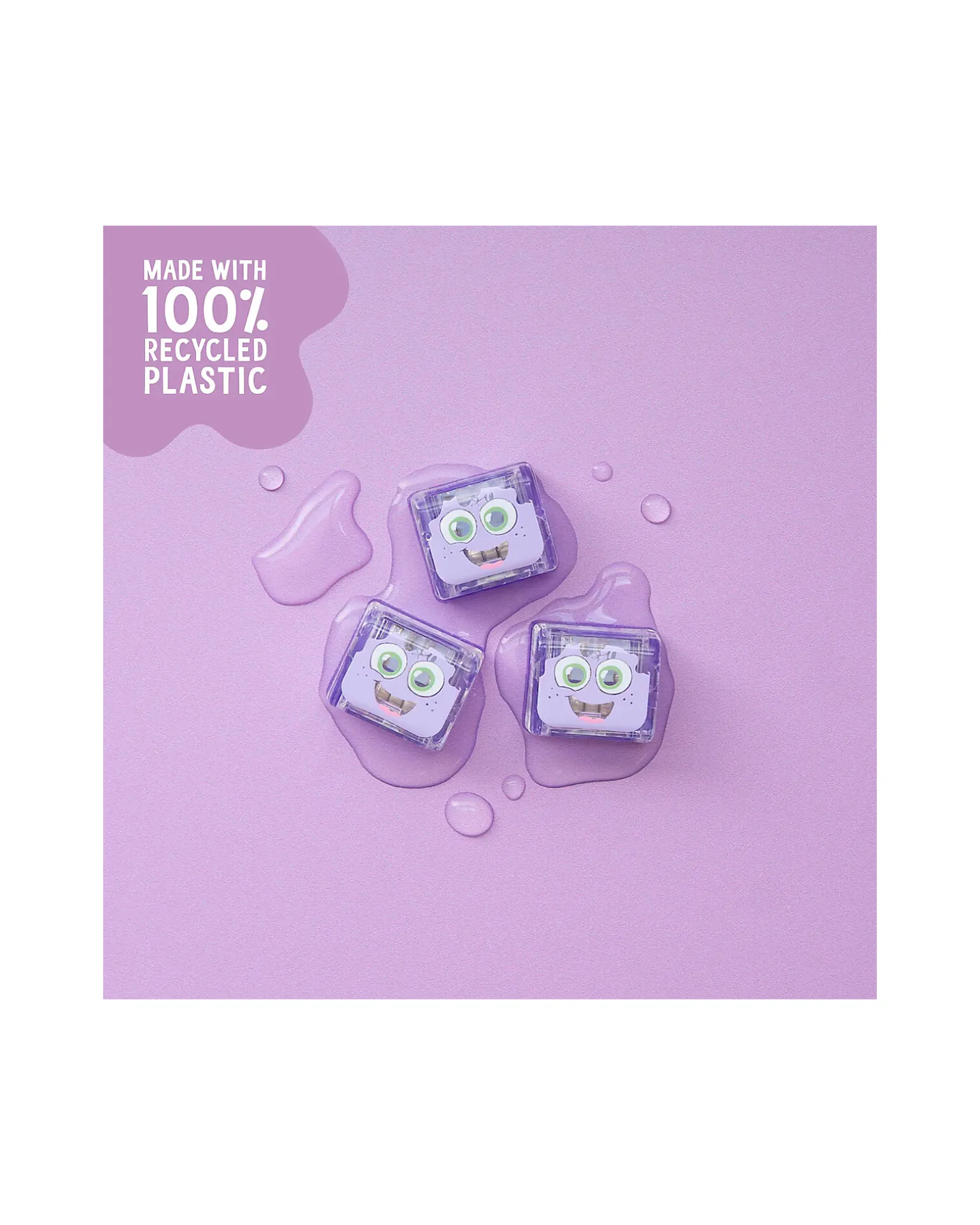 Cubi Luminosi Lumi - Viola - Set da 4 - Adatto da 3 Anni