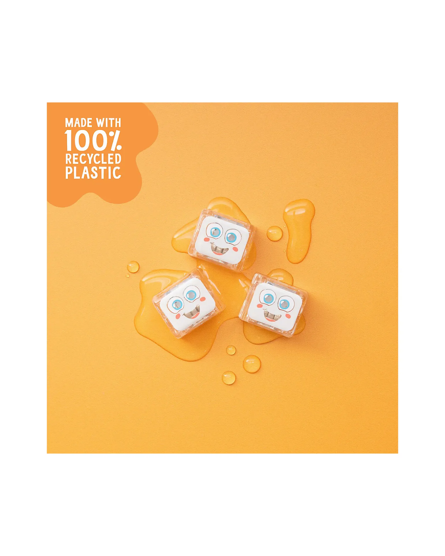 Cubi Luminosi Party Pal - Bianco - Set da 4 - Adatto da 3 Anni