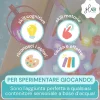 Cubi Luminosi Pippa - Verde - Set da 4 - Adatto da 3 Anni