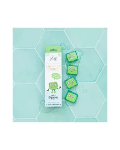 Cubi Luminosi Pippa - Verde - Set da 4 - Adatto da 3 Anni