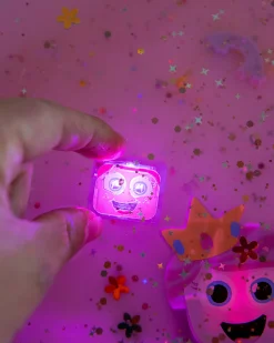 Cubi Luminosi Principessa Ida - Rosa- Set da 4 - Adatto da 3 Anni