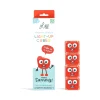 Cubi Luminosi Sammy - Rosso - Set da 4 - Adatto da 3 Anni