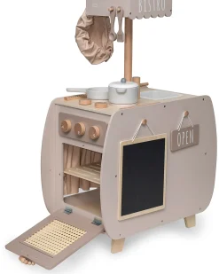 Cucina Bistro Giocattolo in Legno FSC - Beige - 12+ m