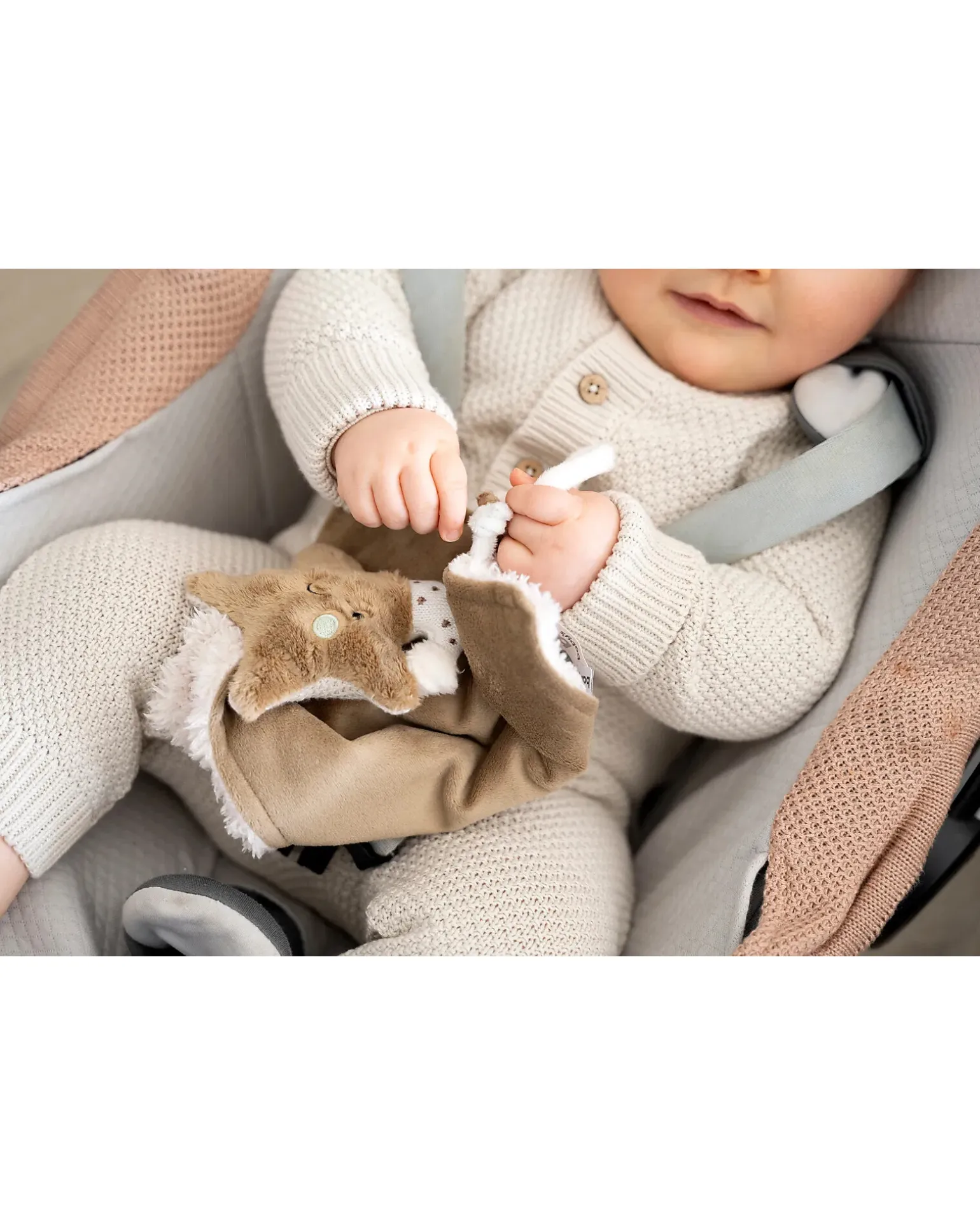 Cuddle cloth Heaven clay/warm linen