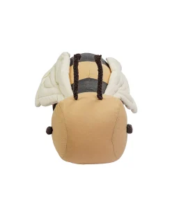 Cuscino - Buzzy Bee - Nero/Giallo - 100% Cotone - Collezione Planet Bee - 14 x 36 cm