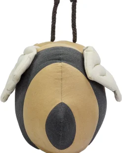 Cuscino - Buzzy Bee - Nero/Giallo - 100% Cotone - Collezione Planet Bee - 14 x 36 cm