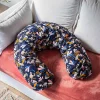 Cuscino da Allattamento Big Flopsy™ - Jersey Lorena - 170 cm di Comfort