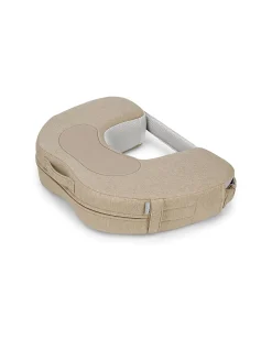Cuscino da Allattamento Elysia - Warm Beige - Bamboo - Si Adatta alla Crescita del Bambino