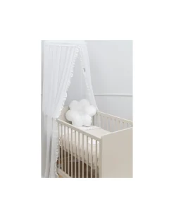 Cuscino Fiore Calm - Bianco - Cotone