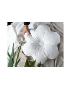 Cuscino Fiore Calm - Bianco - Cotone