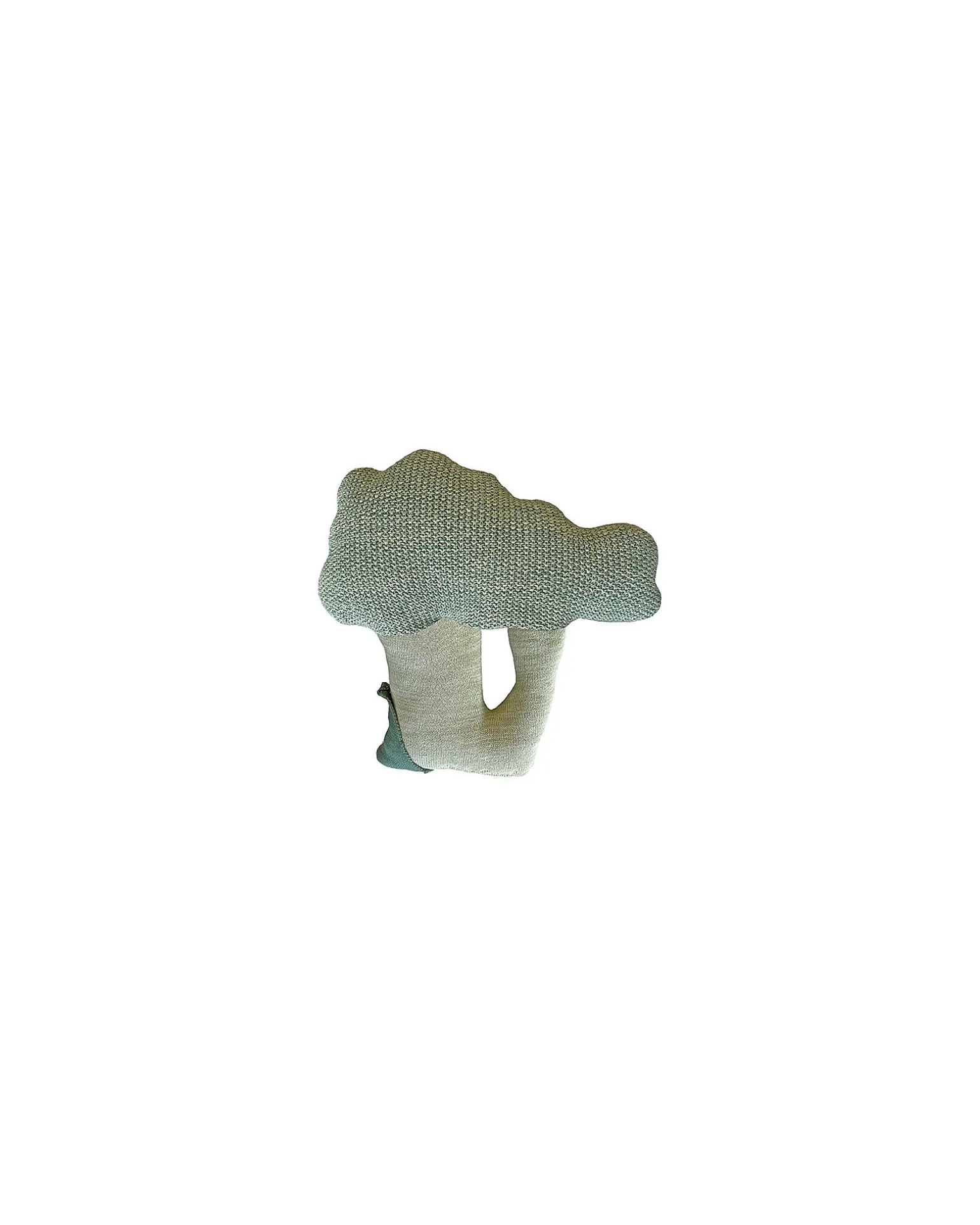 Cuscino Lavorato a Maglia a Forma di Broccoli - Oli&Carol - (35x35 cm)