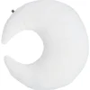 Cuscino Luna Sense - Bianco - Velluto a Coste - 45x40 cm