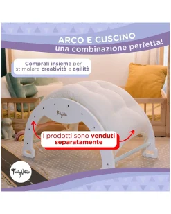 Cuscino per Arco Montessori Rainbow - Cotone