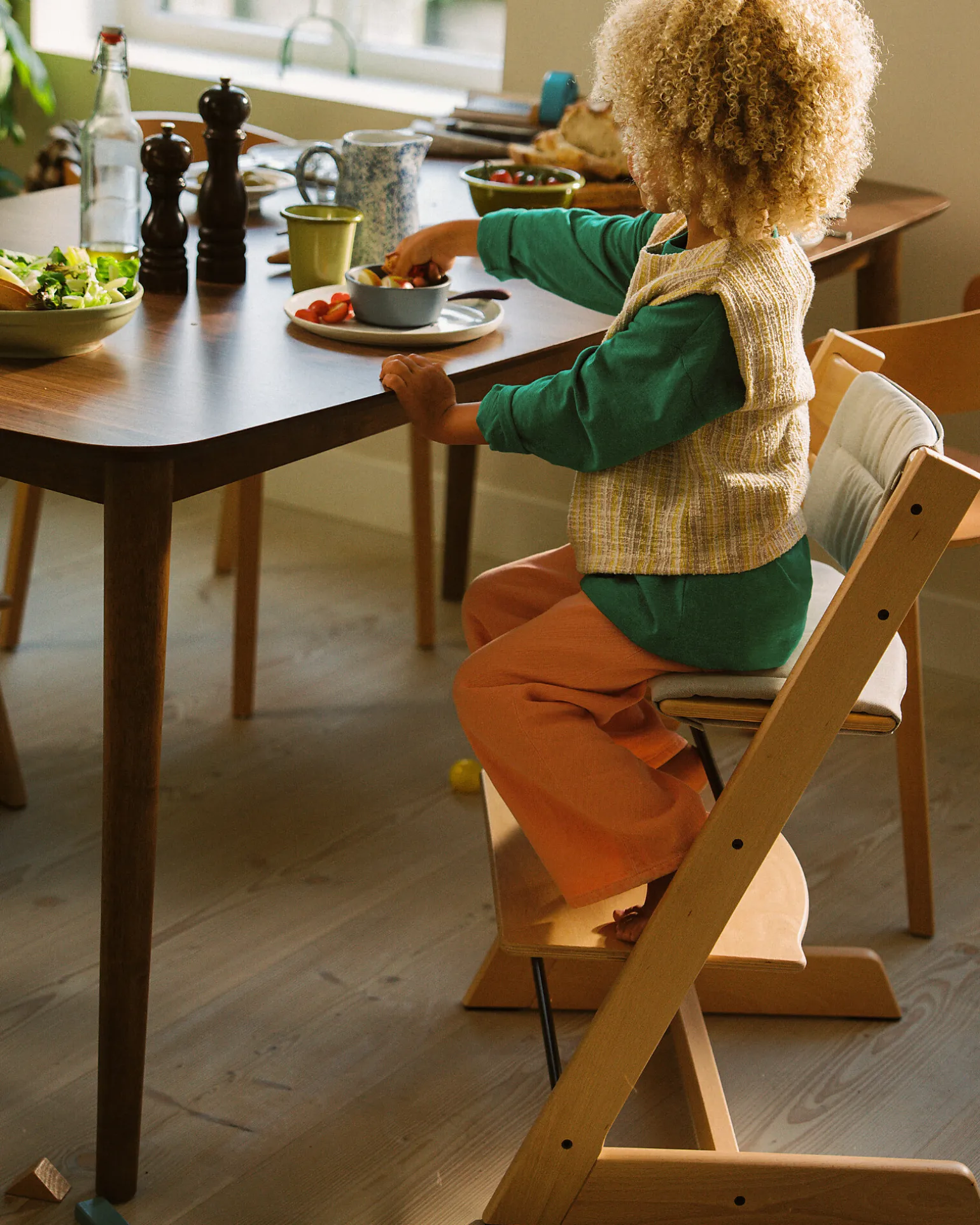 Cuscino per Sedia Evolutiva Tripp Trapp® - Antracite - 100% Materiale Riciclato