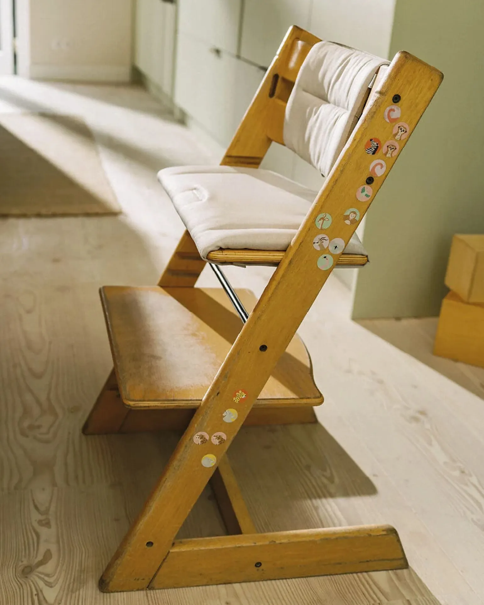 Cuscino per Sedia Evolutiva Tripp Trapp® - Beige - 100% Materiale Riciclato