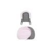 Cuscino per Seggiolone Evolutivo Nomi - Grey Pink - Reversibile