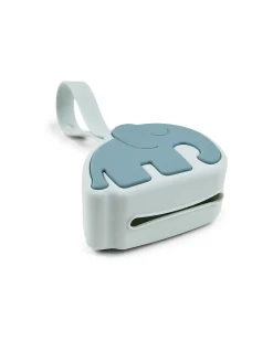 Custodia Portaciucci in Silicone Alimentare - Elphee - Blu