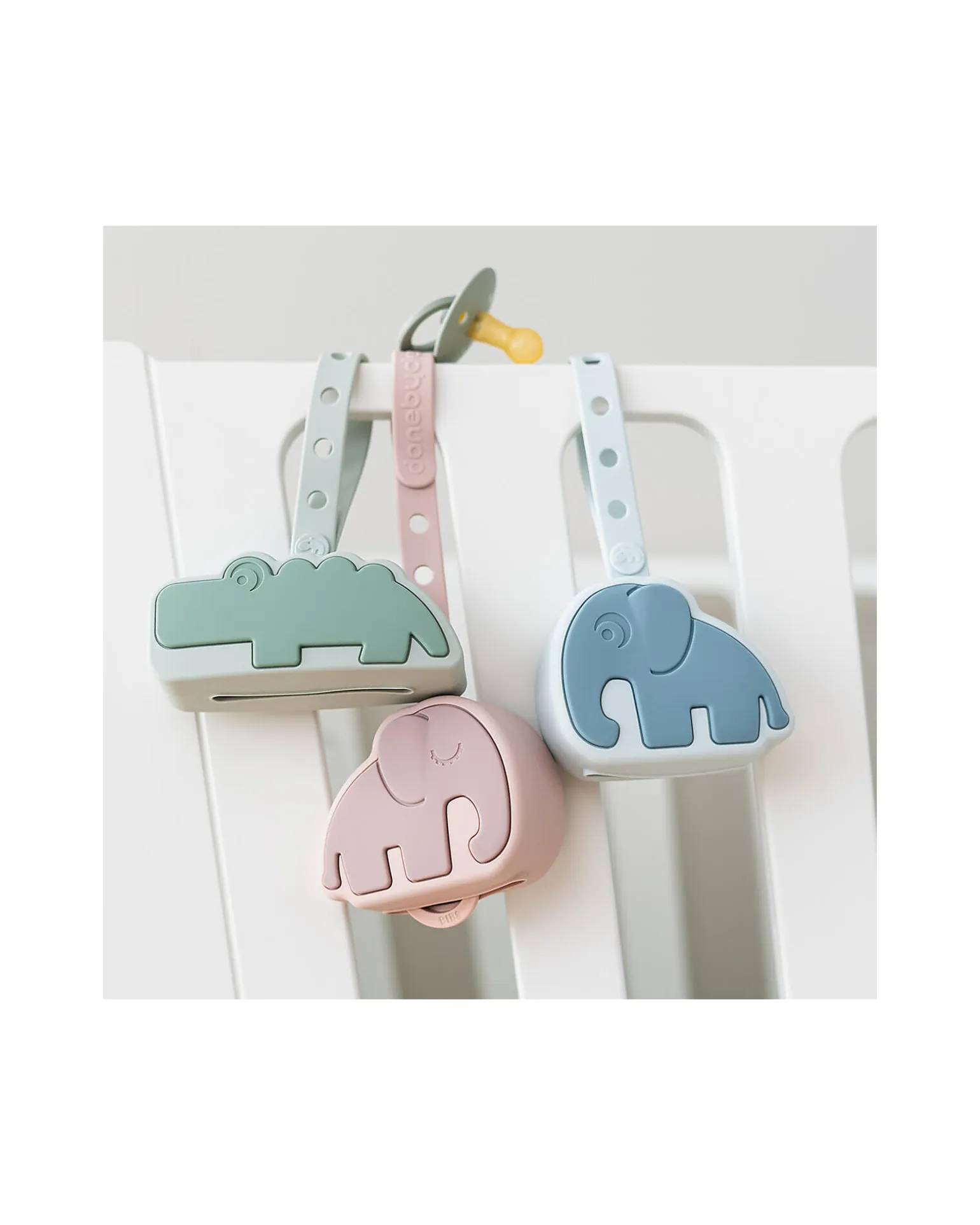 Custodia Portaciucci in Silicone Alimentare - Elphee - Blu