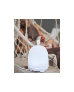 Diffusore Umidificatore e Lampada LED Coniglietto - Bianco