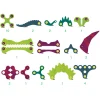 Dino Adventure Pack - 36 pezzi - Gioco Magnetico STEAM - 6+ Anni