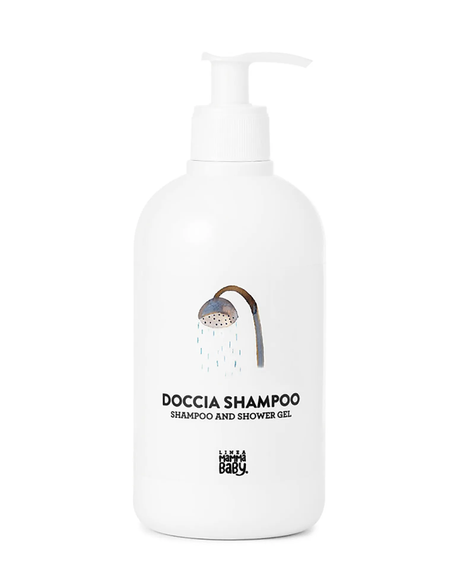 Doccia Shampoo Mamma & Papà “Gustavino” 500ml (estratti di oliva, cardamomo e capelvenere)