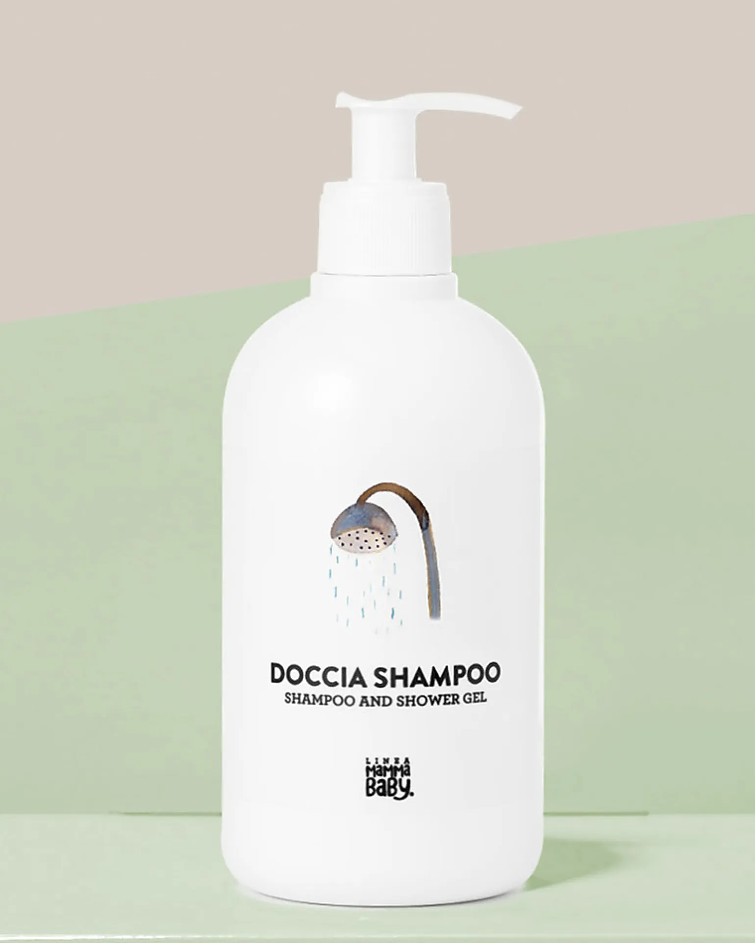 Doccia Shampoo Mamma & Papà “Gustavino” 500ml (estratti di oliva, cardamomo e capelvenere)
