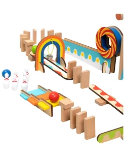 Domino in Legno - 57 Pezzi - 3+ Anni