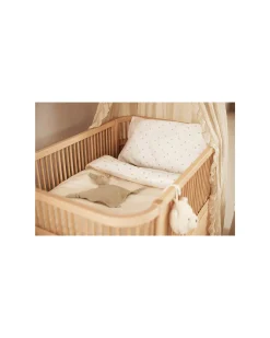Doudou Coniglietto - Verde Oliva - 40x40 cm - 100% Cotone