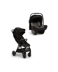 Duo Passeggino TRVL lx + Seggiolino Auto Pipa Next i-Size - Caviar - Chocolate
