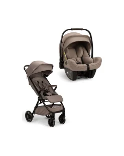 Duo Passeggino TRVL lx + Seggiolino Auto Pipa Next i-Size - Cedar - Chocolate