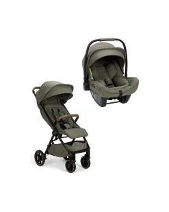 Duo Passeggino TRVL lx + Seggiolino Auto Pipa Next i-Size - Pine - Coffeee