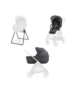 Electa System Duo - Garage Grey - Seduta All Season + Culla Open Up