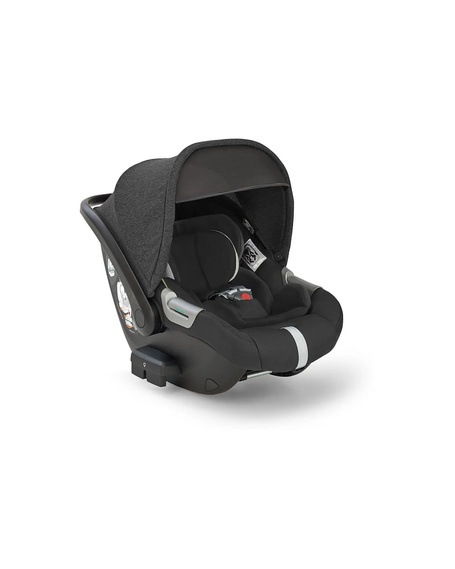 Electa System Quattro - Upper Black - Seduta All Season + Culla Open Up + Standup + Seggiolino Auto Darwin