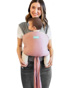 Fascia Portabebé Easy in puro cotone - Facilissima da indossare - Rosa