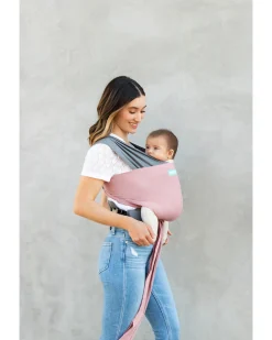 Fascia Portabebé Easy in puro cotone - Facilissima da indossare - Rosa