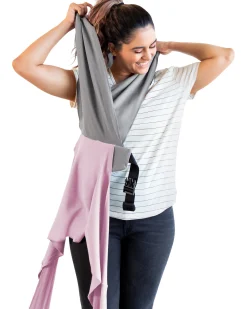 Fascia Portabebé Easy in puro cotone - Facilissima da indossare - Rosa