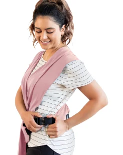 Fascia Portabebé Easy in puro cotone - Facilissima da indossare - Rosa