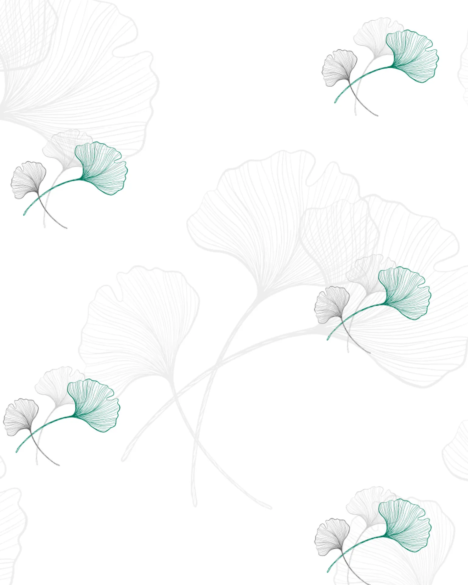 Fasciatoio da Viaggio - Ginkgo - Avorio - Impermeabile e Pieghevole
