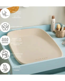 Fasciatoio Softy - Beige - in Schiuma PU Morbida