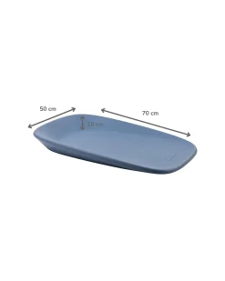 Fasciatoio Softy - Blu Notte - in Schiuma PU Morbida