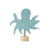 Figura Decorativa per Base Anello delle Feste - Polpo - 8 cm